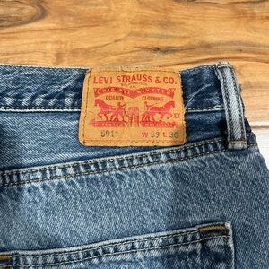 Levi's Men's 501 Straight Blue Jeans Size 33x30